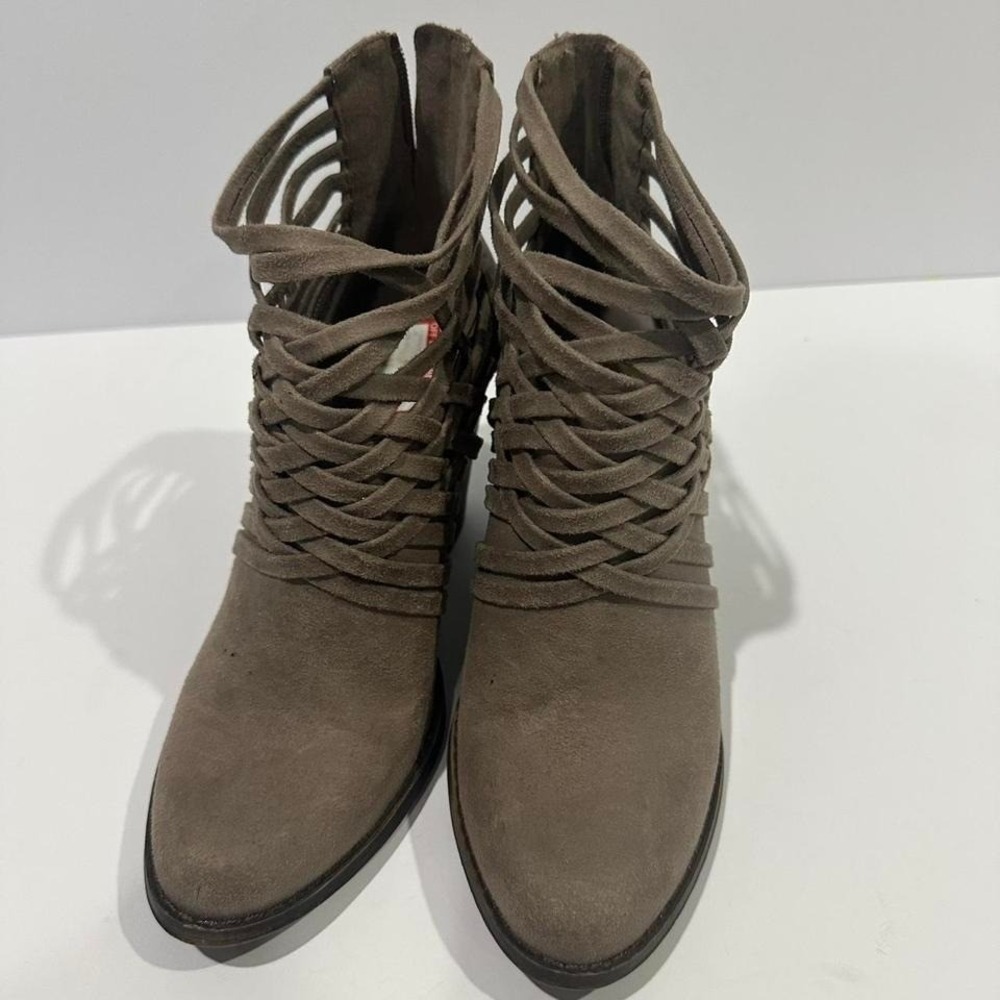 Brown Wedge Heels size. 8.5 - Picture 2 of 7